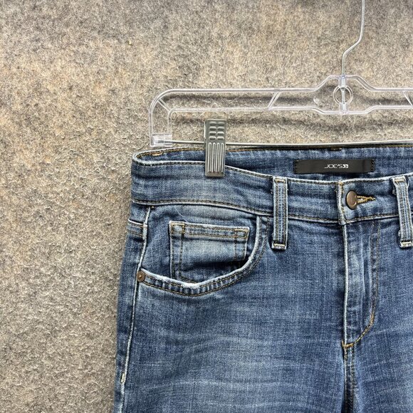 Joes Jeans Womens 26 Blue Gracie Denim Cutoff Raw Hem Distressed Frayed - Picture 5 of 10